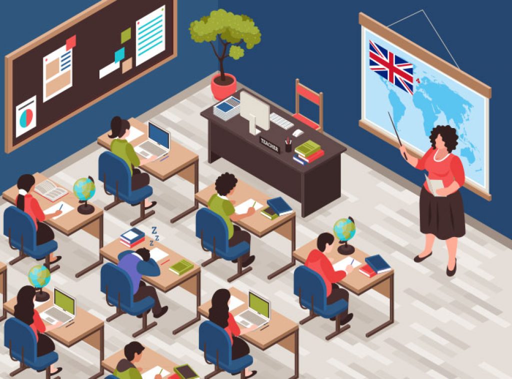 Inglese imparato sui banchi di scuola