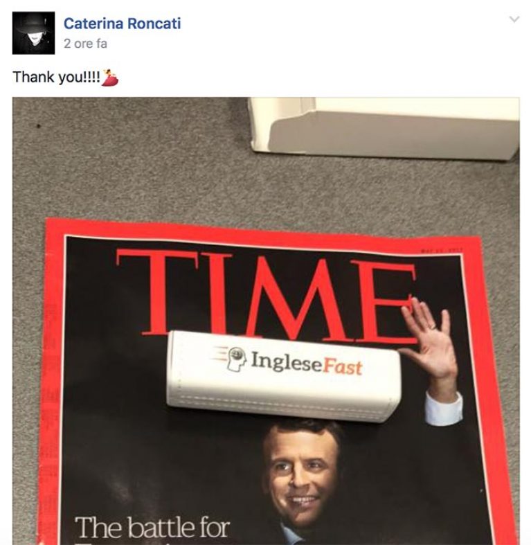 Caterina Roncati testimonianza AS IngleseFast