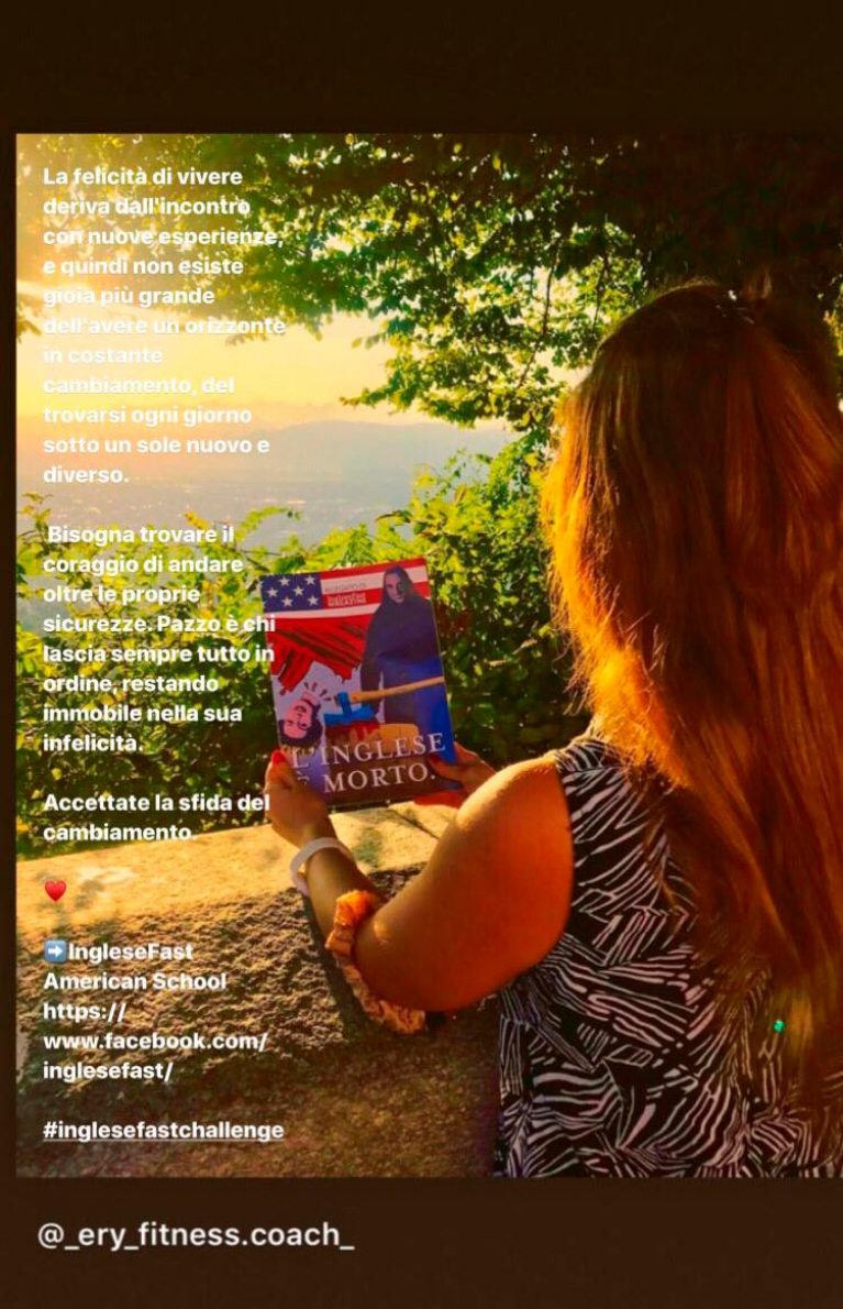Erika Ricotta testimonianza AS IngleseFast