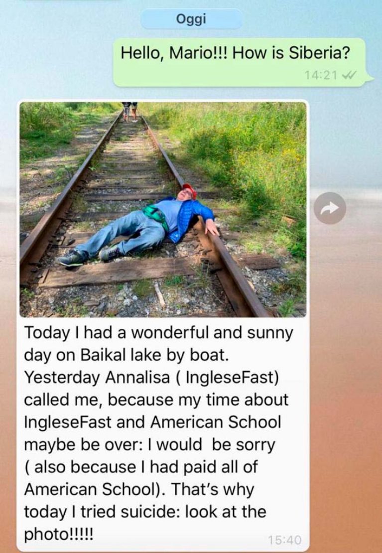 Mario testimonianza IngleseFast