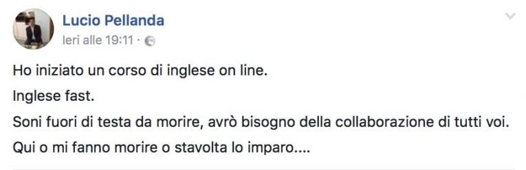 Lucio Pellanda testimonianza IngleseFast