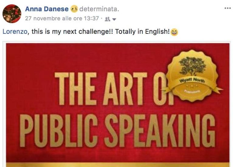 Anna Danese testimonianza IngleseFast
