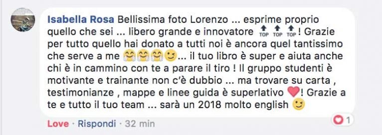 Isabella Rosa testimonianza IngleseFast