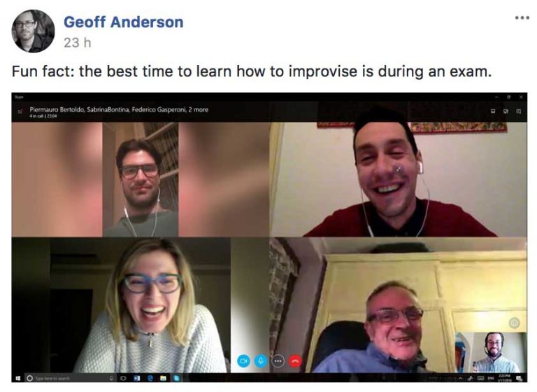 Geoff Anderson testimonianza IngleseFast