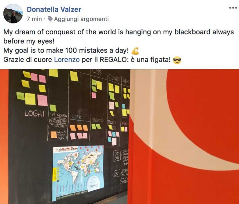 Donatella Valzer testimonianza IngleseFast