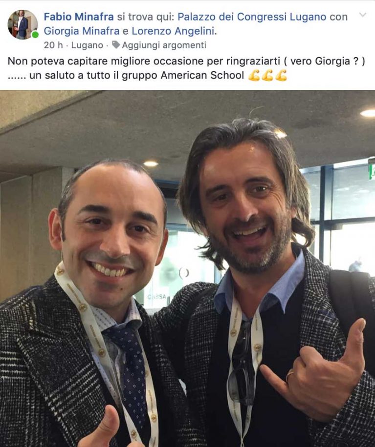 Fabio Minafra testimonianza IngleseFast