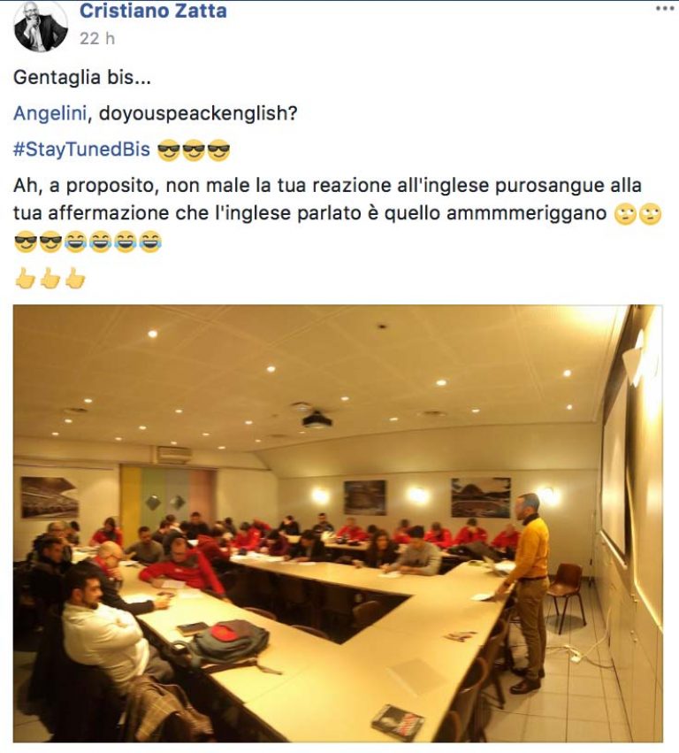 Cristiano Zatta testimonianza IngleseFast