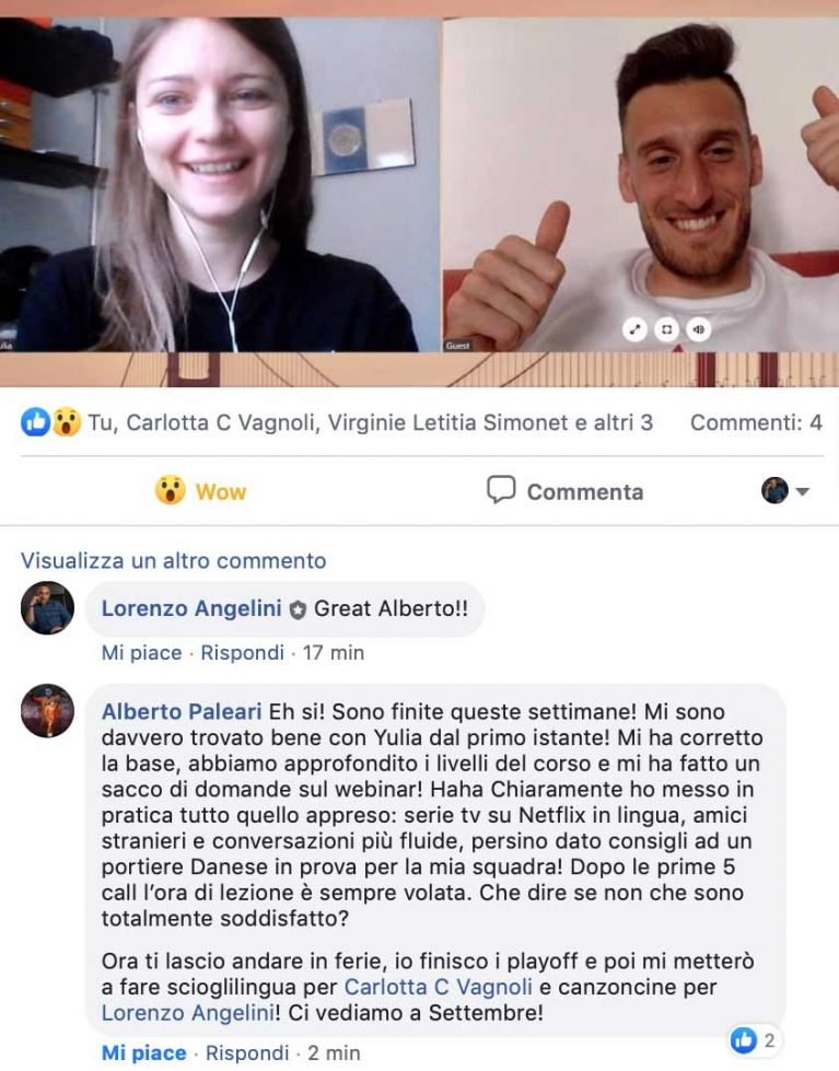 Alberto Paleari testimonianza AS IngleseFast