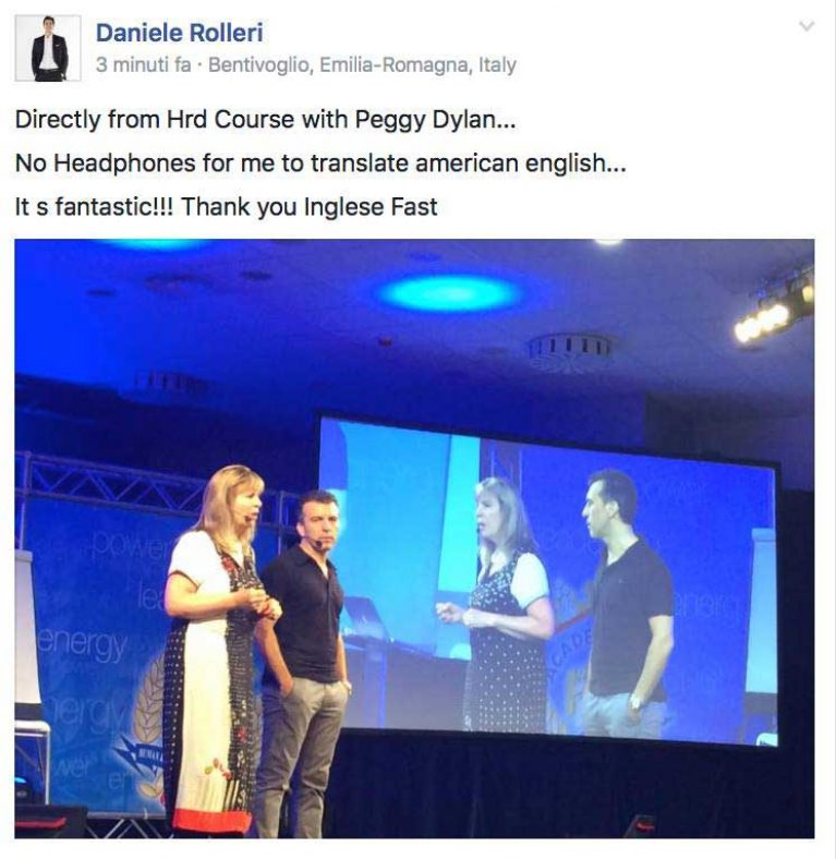 Daniele Rolleri testimonianza AS IngleseFast