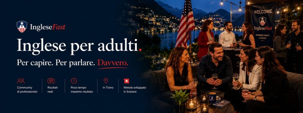 IngleseFast — Inglese per adulti, community, Summer Party Lugano